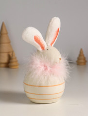 Фигурка «Зайчик с пухом - Фото 2