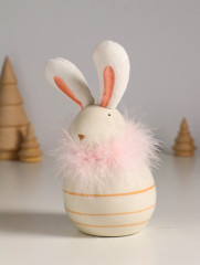 Фигурка «Зайчик с пухом - Фото 4