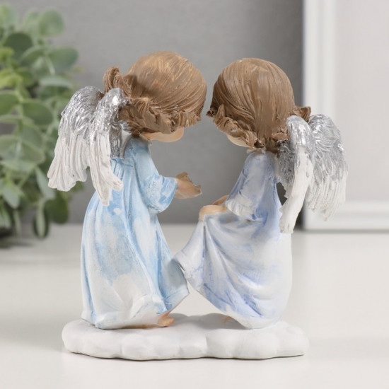 Фигурка «Ангелочки в голубых платьях»