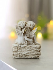 Фигурка «Ангелы на камешке» - Фото 1