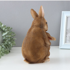 Фигурка «Зайчиха с зайчонком» - Фото 1