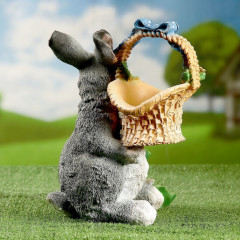 Фигура «Зайка с лукошком» - Фото 5