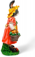 Фигура «Зайчиха с корзинкой» - Фото 6