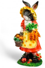 Фигура «Зайчиха с корзинкой» - Фото 9