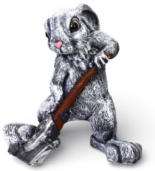 Фигура «Заяц с лопатой» - Фото 2