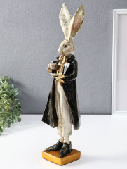 Фигура «Заяц с чашкой чая» - Фото 2