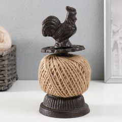 Фигурка-катушка для ниток чугун «Петушок» - Фото 3