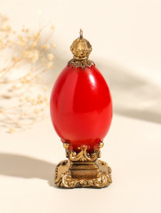 Свеча декоративная «Пасхальное яйцо на подставке» - Фото 2