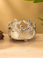 Подсвечник со стеклом «Ангелочки» - Фото 4