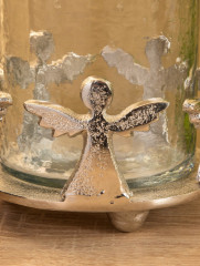 Подсвечник со стеклом «Ангелочки» - Фото 6