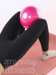 Мяч для пилатеса, гимнастический минибол 25см - Фото 1