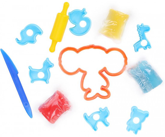 Набор с тестом для лепки «Чебурашка и его друзья»