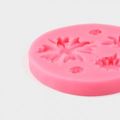 Молд для заливки «Цветочное ассорти» - Фото 3