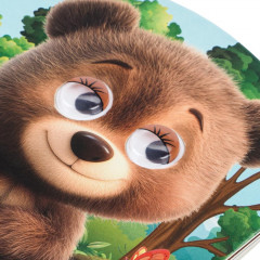 Книжка с глазками «Лесные друзья» - Фото 4