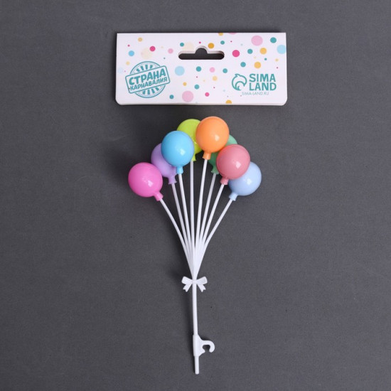 Топпер для торта «Воздушные шары»