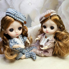 Кукла шарнирная «College tweed blue» - Фото 2