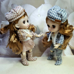 Кукла шарнирная «College tweed blue» - Фото 3