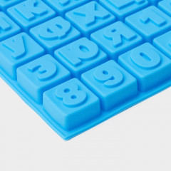 Форма для шоколада «Алфавит для бенто-тортов» - Фото 3