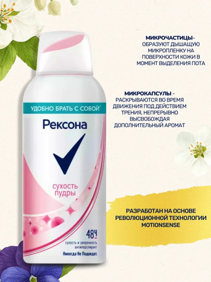 Дезодорант «Сухость пудры»