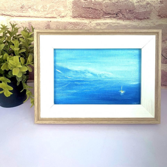 Картина маслом «Путь в тишине»