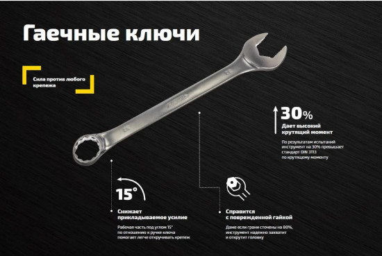 Ключ комбинированный трещоточный 06-05-80