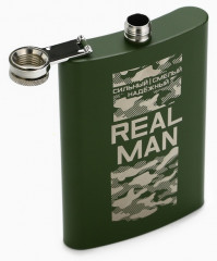 Фляжка «Real Man» - Фото 1