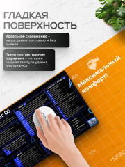 Коврик для мыши и клавиатуры «Горячие клавиши MacOS» - Фото 4