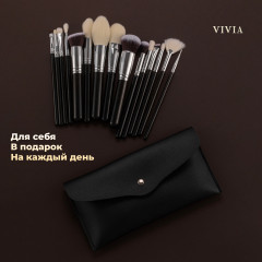 Набор кистей из натурального ворса «Black 15» - Фото 8