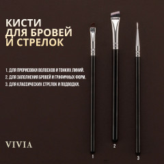 Набор кистей из натурального ворса «Black 15» - Фото 4