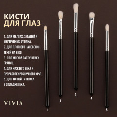 Набор кистей из натурального ворса «Black 15» - Фото 3