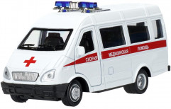 Машина инерционная «ГАЗ-3221 «ГАЗель» Скорая помощь» - Фото 1