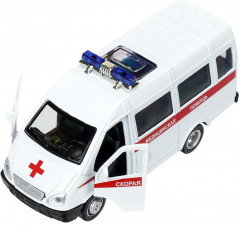 Машина инерционная «ГАЗ-3221 «ГАЗель» Скорая помощь» - Фото 3