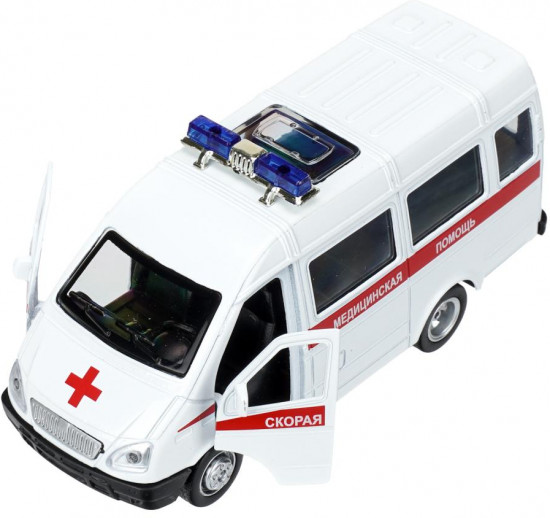 Машина инерционная «ГАЗ-3221 «ГАЗель» Скорая помощь»