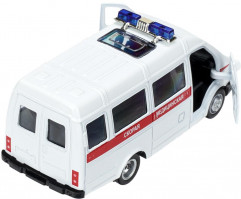 Машина инерционная «ГАЗ-3221 «ГАЗель» Скорая помощь» - Фото 4