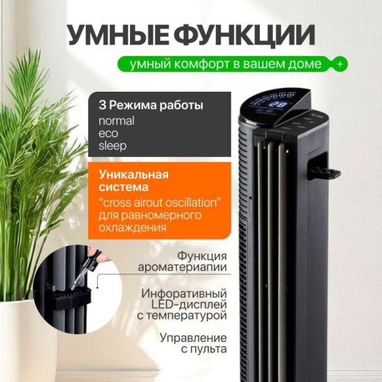Вентилятор Aulandi TF-K4001R черный