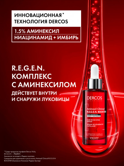 Dercos aminexil regen Сыворотка для укрепления и роста волос
