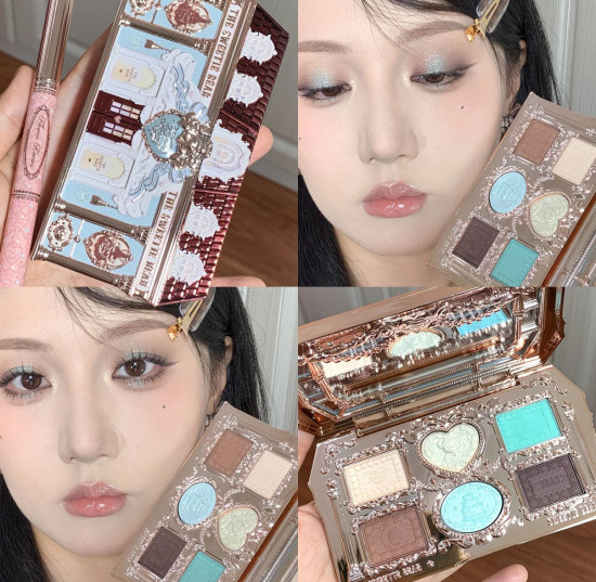 Тени прессованные «The Sweetie Bear», оттенок 03 Mint Chocolate