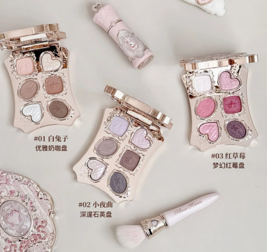 Тени для век «Flower knows Bunny Garden», оттенок 02