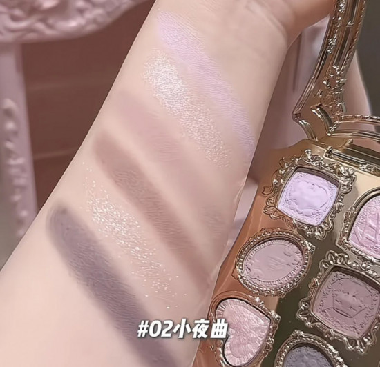 Тени для век «Flower knows Bunny Garden», оттенок 02