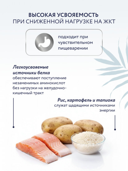 Сухой корм для собак при расстройствах пищеварения, нарушениях абсорбции в период восстановления