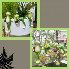 Декоративная фигурка «Лягушка с коктейлем» - Фото 4