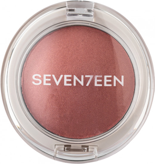 Румяна для лица компактные перламутровые, оттенок №1 Темно-розовый