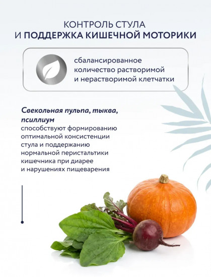 Сухой корм для собак при расстройствах пищеварения, нарушениях абсорбции в период восстановления