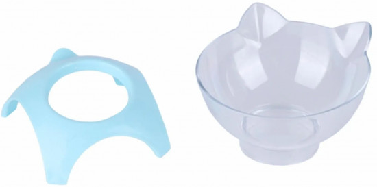 Миска для кошек и собак на подставке