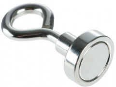 Магнит неодимовый с петлёй - Фото 2