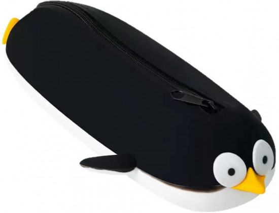 Силиконовый пенал в виде пингвина