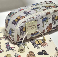 Пенал школьный с собачкам - Фото 1