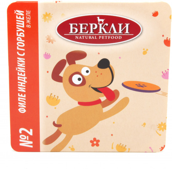 Консервы для собак «Филе индейки с горбушей в желе»