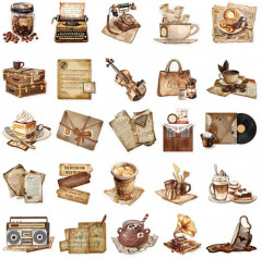 Винтажные прозрачные наклейки - Фото 7