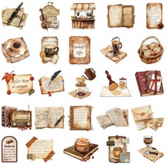 Винтажные прозрачные наклейки - Фото 6